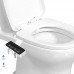Bidet Spray Toilet Seat Bathroom Attachment with Self Cleaning Nozzle Non-Electric Mechanical Bidet Toilet Attachment - B07GJCSY72